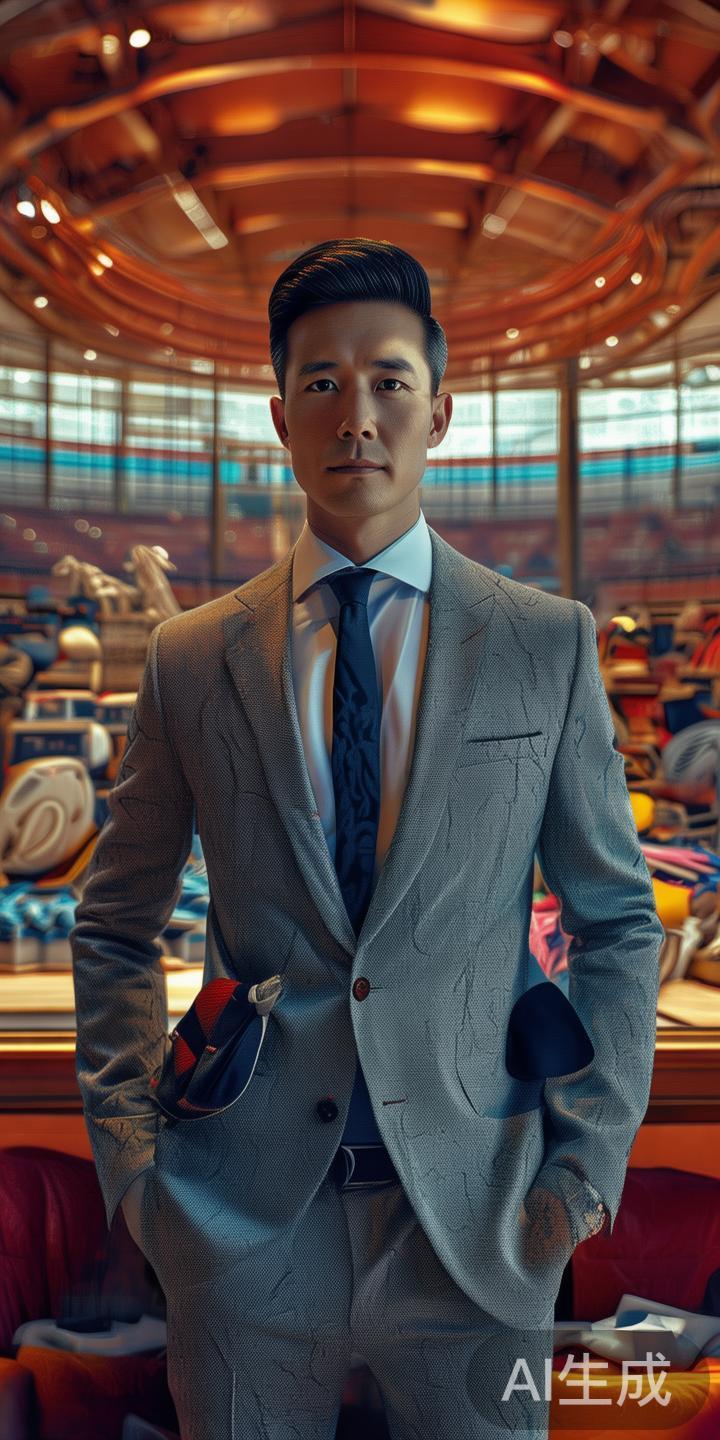 江南体育的创始人具有丰富的跨行业背景，他不仅是体育